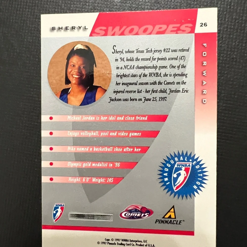Pinnacle 1997 WNBA ROOKIE ROSTER (Complete Set) - Picture 2 of 7